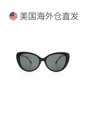 自营Burberry Cat Eye Sunglasses - beige, black 美国奥莱直发