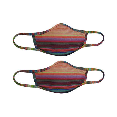 自营PQ Swim Set of 2 Cloth Face Masks - red 美国奥莱直发口罩 - 图0