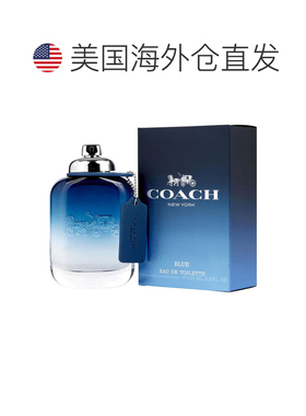美国直邮M COACH BLUE 3.4OZ EDT蔻驰蓝色男士100ml淡香水正品