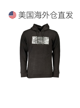 自营Cavalli Class Cotton Men's Hooded Men's Sweatshirt - bla
