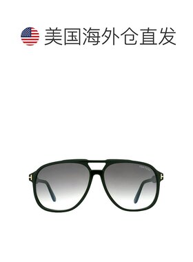 自营Tom Ford Raoul Smoke Gradient Navigator Men's Sunglasses