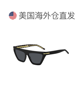 自营hugo bossBOSS 1609/S 0807 IR黑色/灰色-黑色 美国奥莱直发