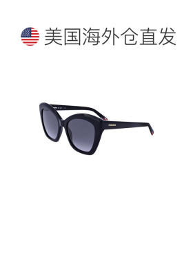 自营Missoni女士54mm太阳镜-黑色 美国奥莱直发