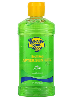 香港直邮Banana Boat芦荟晒后修复啫喱保湿滋润水润236ml正品