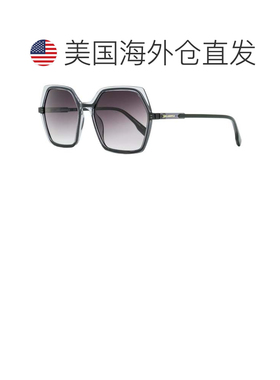 自营Karl Lagerfeld女式六角形太阳镜KL6083S 009透明灰色56mm-00
