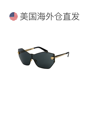 自营Versace Women's VE2182 71mm Sunglasses - yellow 美国奥莱
