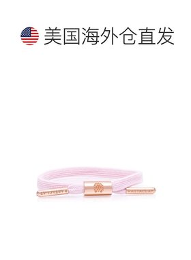 自营 Rastaclat 原创手工组装 Mary 单蕾丝女式可调节手链 粉红色