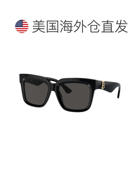 自营burberryBE4419 300187黑色/深灰色-黑色 美国奥莱直发