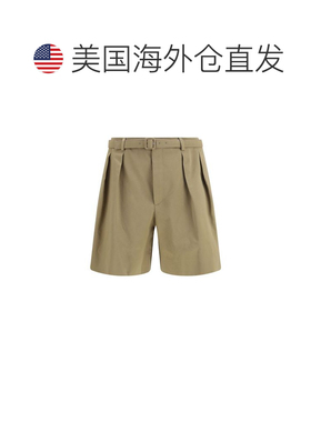 自营Saint Laurent Cotton Bermuda Men's Shorts - beige 美国奥