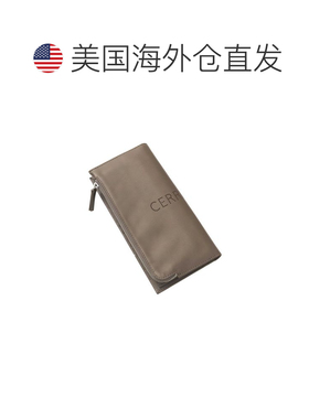 自营Cerruti 1881 Leather Men Men's Wallet - brown 美国奥莱直
