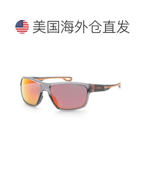 自营Carrera男士63毫米灰色橙色太阳镜CARRERA4018-S-M9L-63-gray