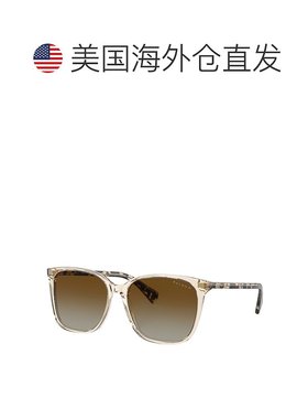 自营 Ralph Lauren  RA 5293 6072T5 56mm Womens Square Sunglas