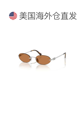 自营miu miu0mu A54s Oval Brown Lenses - brown 美国奥莱直发