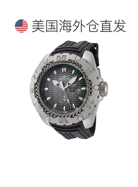 自营Invicta Men's Ocean Voyage 51mm石英手表IN-48015-黑色 美