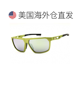自营adidasSP0096 94Q哑光浅绿色/绿色镜子-哑光浅绿色 美国奥莱