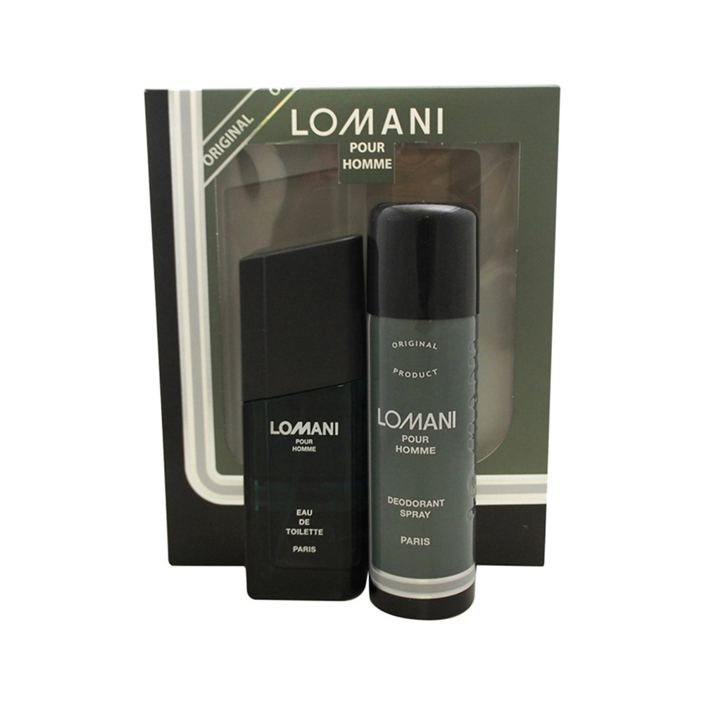 天猫国际美国直购美国直邮lomani罗曼尼男士淡香水套装两件套清新自然芬芳留香持久0
