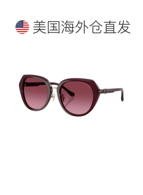 自营Coach女士55毫米太阳镜HC8436-59158H-55-乳白色梅洛 美国奥