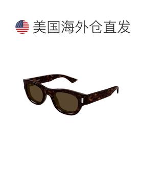 自营saint laurentSL761 001 Black/Dark Grey - dark havana 美
