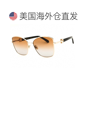 自营salvatore ferragamoSF312SR 745金色/棕色渐变-金色 美国奥