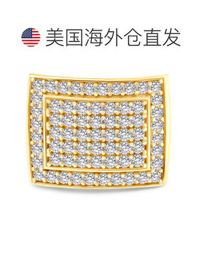 自营pompeii33 克拉男士钻石戒指，10k 黄金实验室培育 - 10k 玫