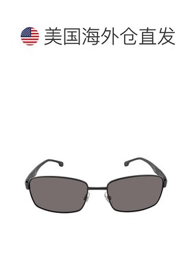 自营Carrera Polarized Grey Rectangular Men's Sunglasses CARR