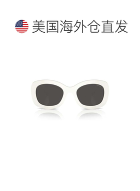 自营prada0pr A13s Oversized Rectangular Frame Sunglasses - g