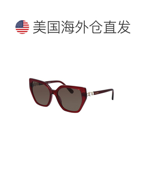 自营Swarovski Women's SK6016 56mm Sunglasses - red 美国奥莱