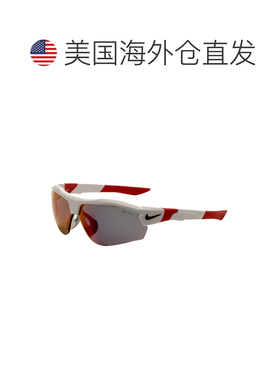 自营Nike Men's 72 mm White Sunglasses - white 美国奥莱直发