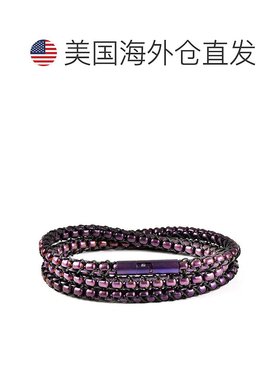 自营 Crucible Los Angeles 哑光不锈钢盒链带黑色尼龙绳 - 26