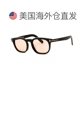自营tom fordFT1122-D 52E深色哈瓦那/棕色深色砂浆 美国奥莱直发