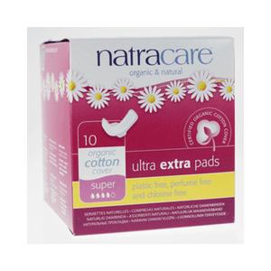 加拿大直邮Natracare 有机棉 Ultra Extra 卫生巾级（10 片）