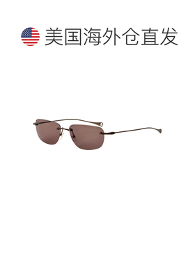 自营Dita Men's 56 mm Black Sunglasses - black sand 美国奥莱