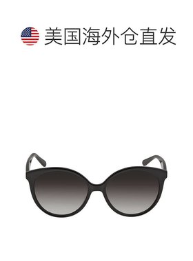 自营Salvatore Ferragamo Grey Gradient Round Ladies Sunglasse