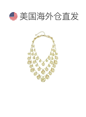 自营adorniaModern Bohemian Layered Necklace - gold 美国奥莱