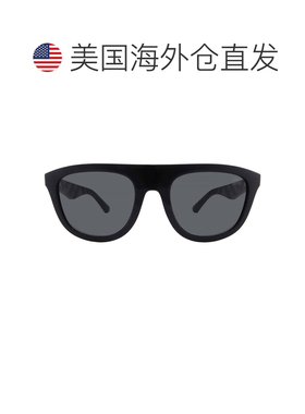 自营Burberry Dark Grey Square Men's Sunglasses BE4459U 30018