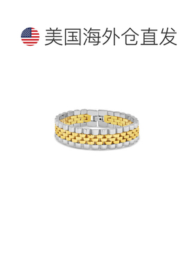 自营sterling foreverCommentSold Chunky 表带链式手链 - 双色