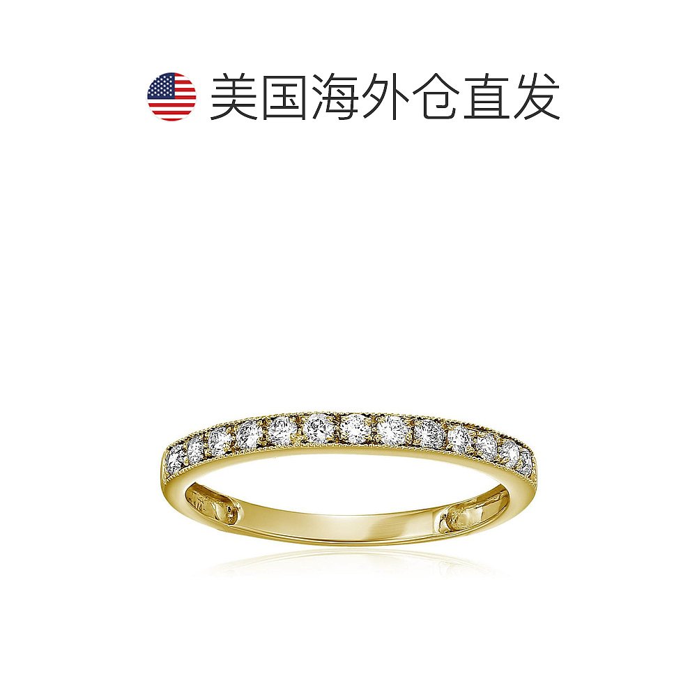 【美国直邮】vir jewels 通用 戒指宝石钻石天然白金生日结婚婚戒 - 图1