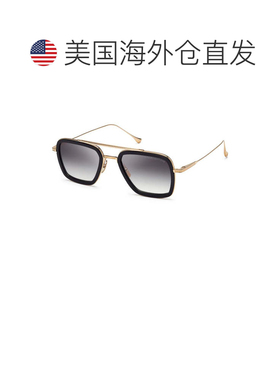 自营dita黑色Flight.006方形渐变钛太阳镜-灰色 美国奥莱直发