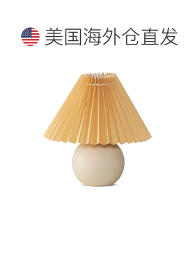 自营Brightech Serena 陶瓷 LED 台灯 - 浅米色 美国奥莱直发