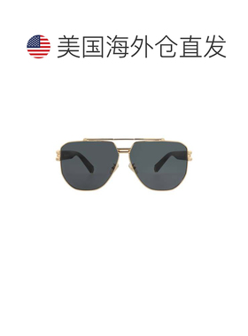 自营philipp pleinAviator-Frame Metal Sunglasses - rose gold