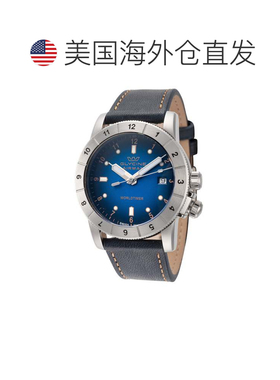 自营Glycine Men's Combat 42mm Quartz Watch - blue 美国奥莱直