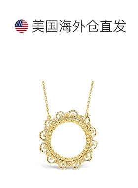 美国直邮Sterling Forever 通用项链吊坠纯银