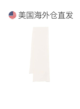 自营joseph白色极简主义羊毛羊绒围巾-中性色 美国奥莱直发配饰