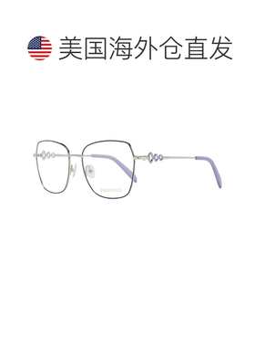 自营Emilio Pucci Metal Glasses Women's (Frames) - blue 美国