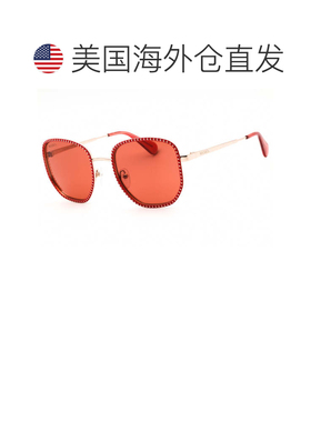 美国直邮自营max & coMO0091 66s Shini红/波尔多-Shini红 美国