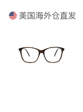 自营alexander mcqueen方形框架醋酸纤维光学框架-multi 美国奥莱