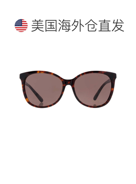 自营Coach Dark Brown Square Ladies Sunglasses HC8271U 512073