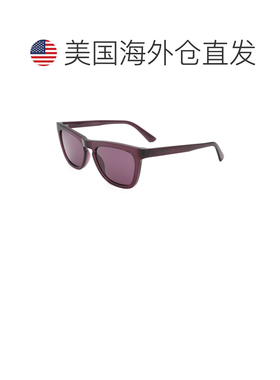 自营Calvin Klein Women's 53mm Violet Sunglasses - violet 美