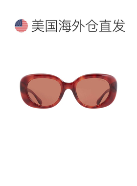 自营Coach Brown Oval Ladies Sunglasses HC8391U 577473 53 - m