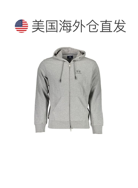 自营La Martina Cotton Mens Men's Sweatshirt - gray 美国奥莱